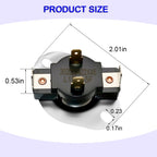 D504515 L153-15F Dryer Cycle Thermostat for Speed Queen/Alliance