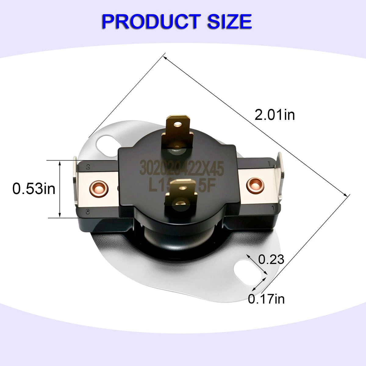 D504515 L153-15F Dryer Cycle Thermostat for Speed Queen/Alliance