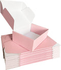 28 Pack 9x6x3 inches Pink Shipping Boxes for Small Business, Small Corrugated Cardboard Gift Box for