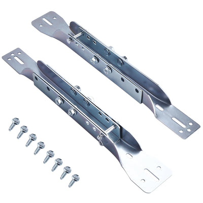 Garage Door Parts Reinforcement Bracket, Adjustable Garage Door Opener Bracket, Fits 18"-24" Panel, 2 Pack