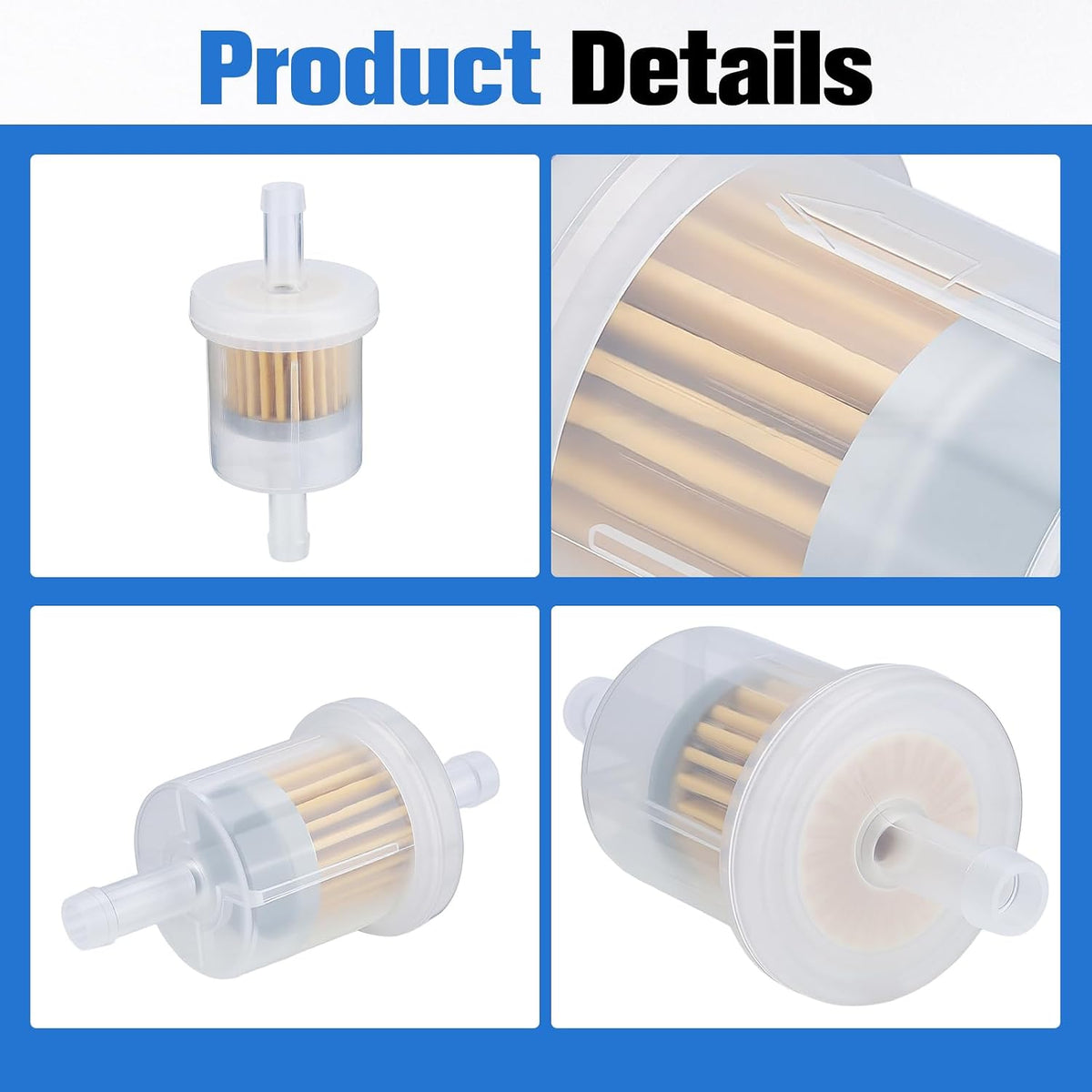691035 49019-0027 Fuel Filter for Briggs & Stratton 493629 Part