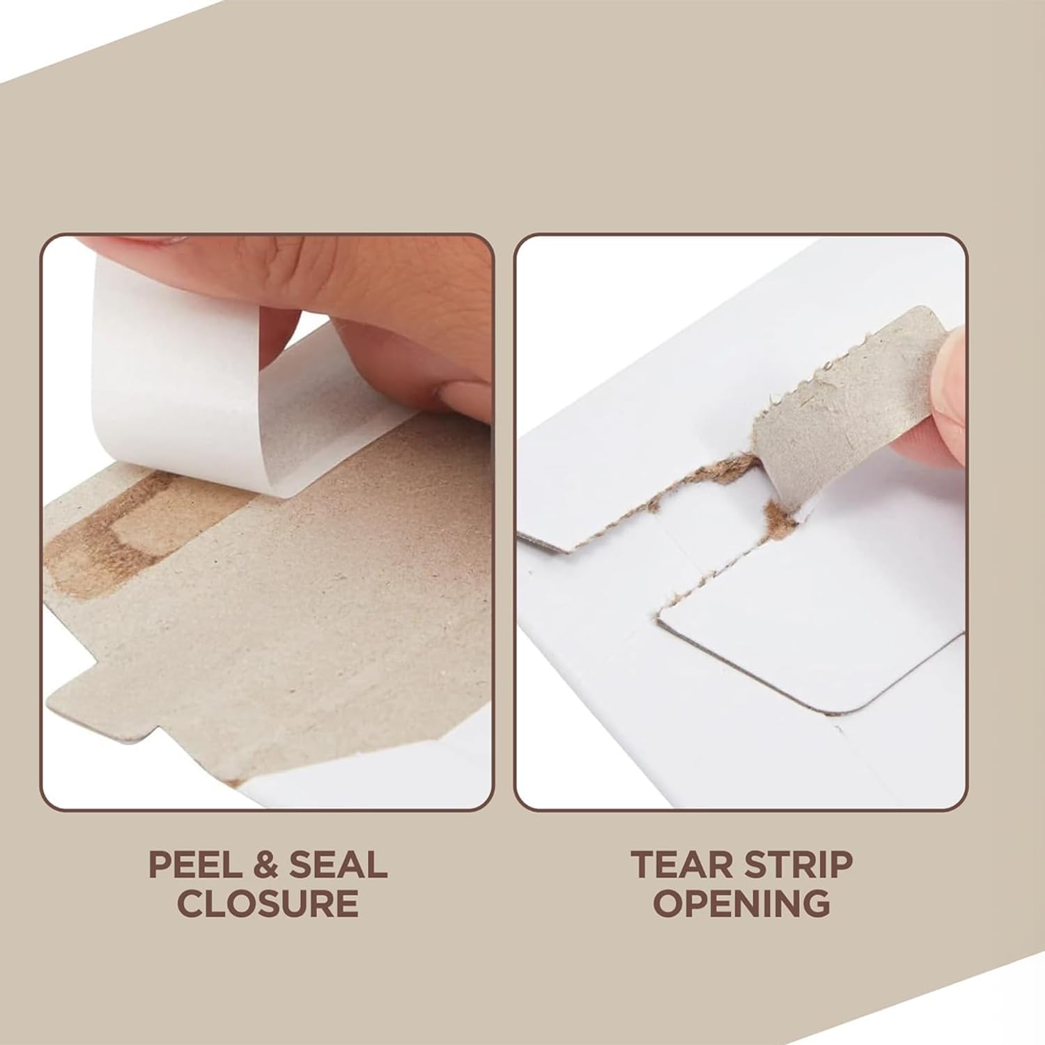 Stay Flat Rigid Mailers – 12.75" x 15", 25 Mailing Envelopes | Self Seal, Suitable for 9x12, 12x15, 11x14, 10x13 and