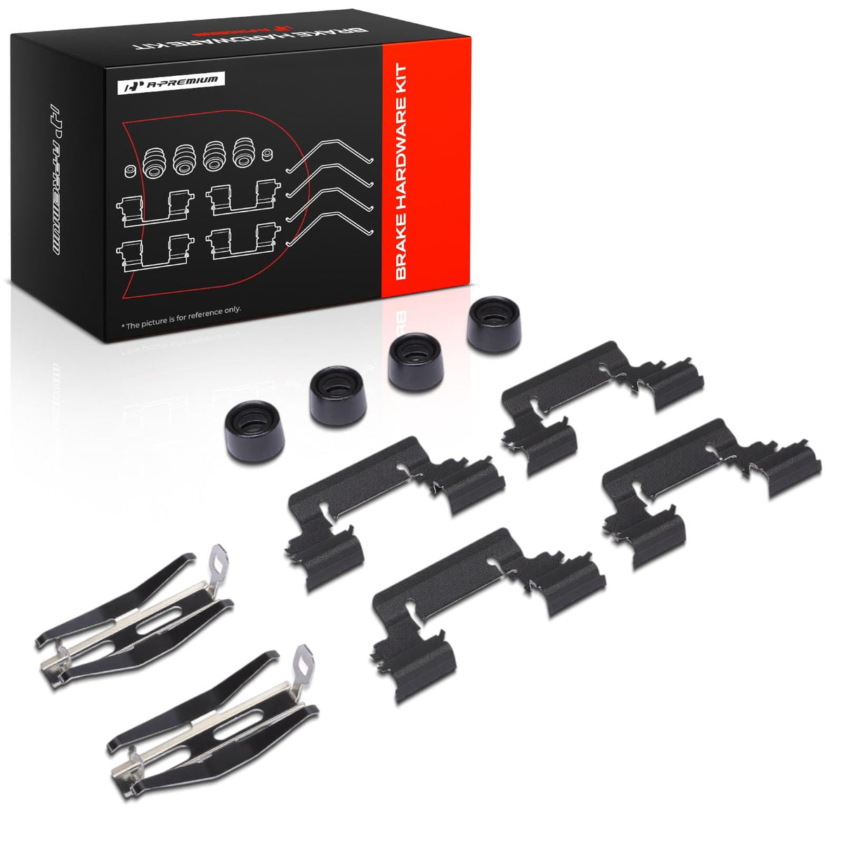 A-Premium Rear Side Disc Brake Hardware Kit