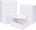 12 Pack 14x10x4 inch Gift Boxes, White Shirt Boxes for Presents