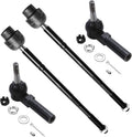 Detroit Axle - Front Outer & Inner Tie Rod Ends for Chevrolet Impala