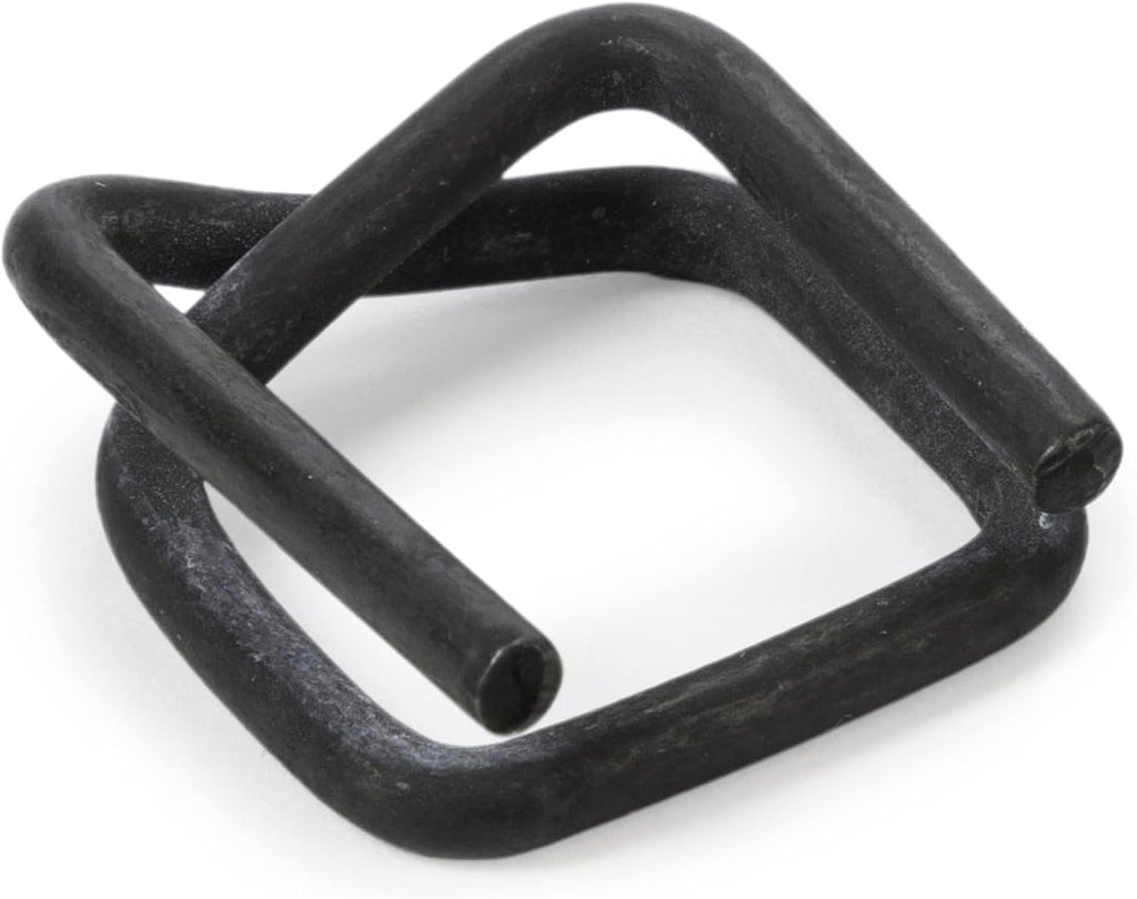 Cord Strapping Buckles 1/2", 100-Pack - for Woven Cord Strap, USA-Made