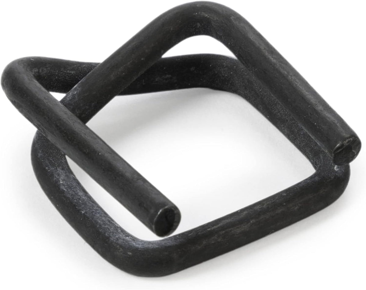 Cord Strapping Buckles 1/2", 100-Pack - for Woven Cord Strap, USA-Made