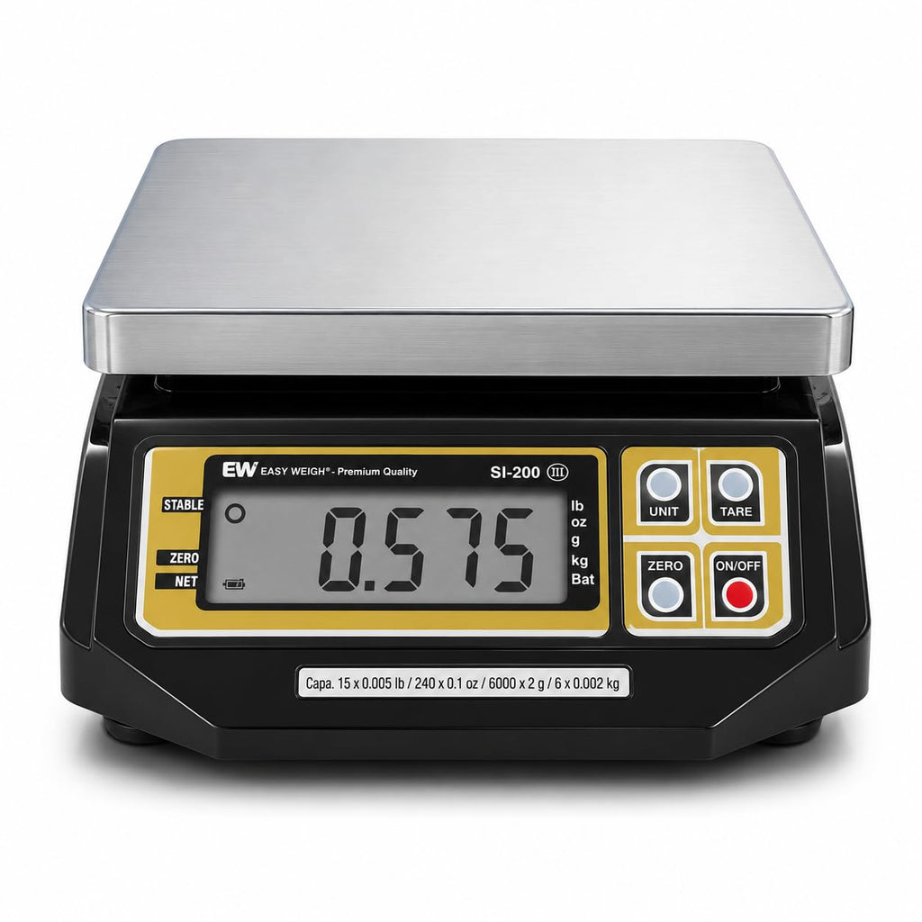NTEP Certified Commercial Food Scale, Legal for Trade Portion Control SI Series Scale