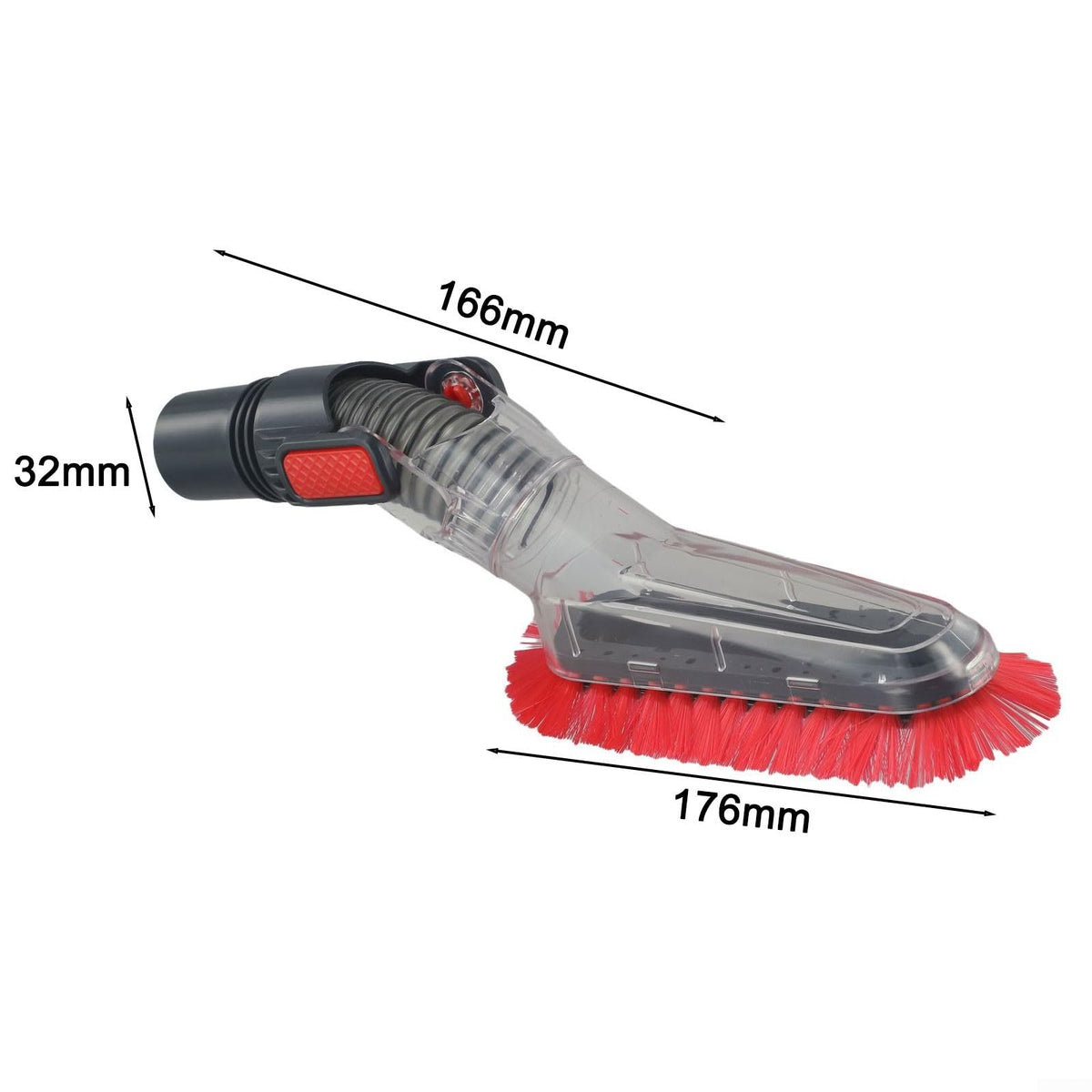 32Mm Flexible Vacuum Dusting Brush For Soft Bristles