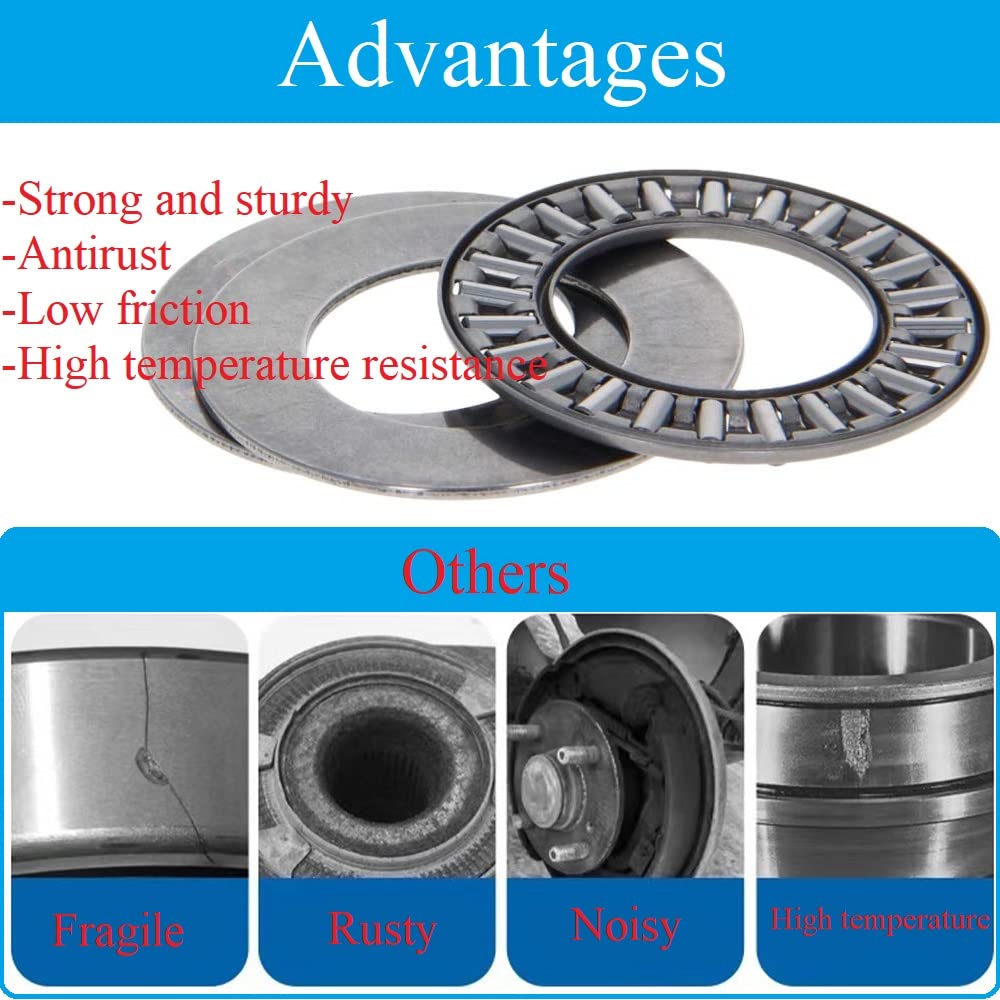 AXK2035 Needle Roller Bearing 2 Sets, Thrust Bearing 4 Washers