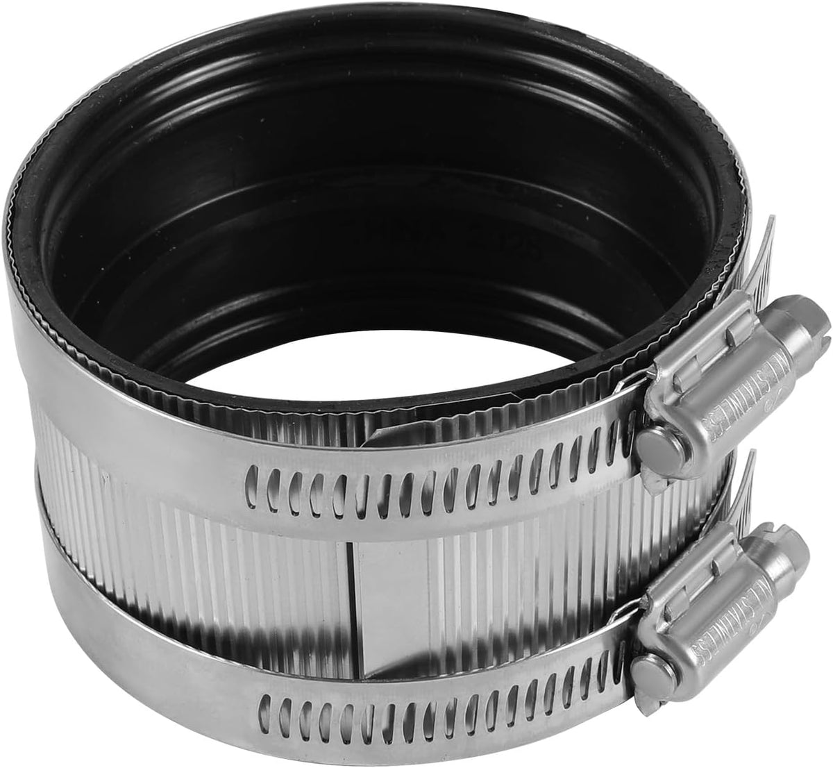 5Pcs EFIELD 3" No-Hub Coupling with Stainless Steel Clamps(CLAMP050-5)