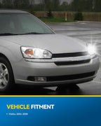 PHILTOP Headlights Assembly Compatible with 2004-2007 Chevy Malibu