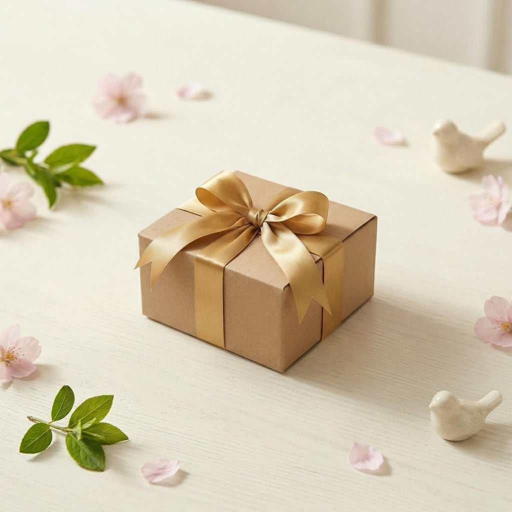 100 Pack 4x4x2 Shipping Boxes Brown, Small Corrugated Cardboard Box for Mailing, Packaging Small Business, Kraft