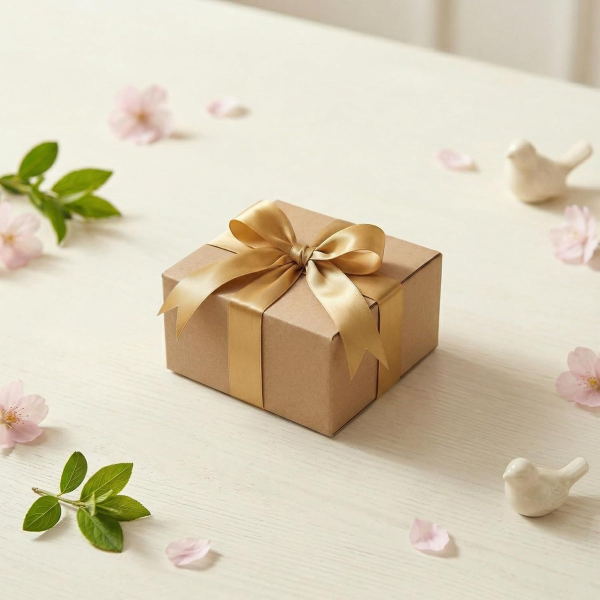 100 Pack 4x4x2 Shipping Boxes Brown, Small Corrugated Cardboard Box for Mailing, Packaging Small Business, Kraft
