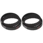 uxcell 2pcs 200XL 037 Timing Belt 100 Teeth Rubber Geared Cogged Belt, 0.37" Width, 0.20" Pitch Mechanical Replacement Belts