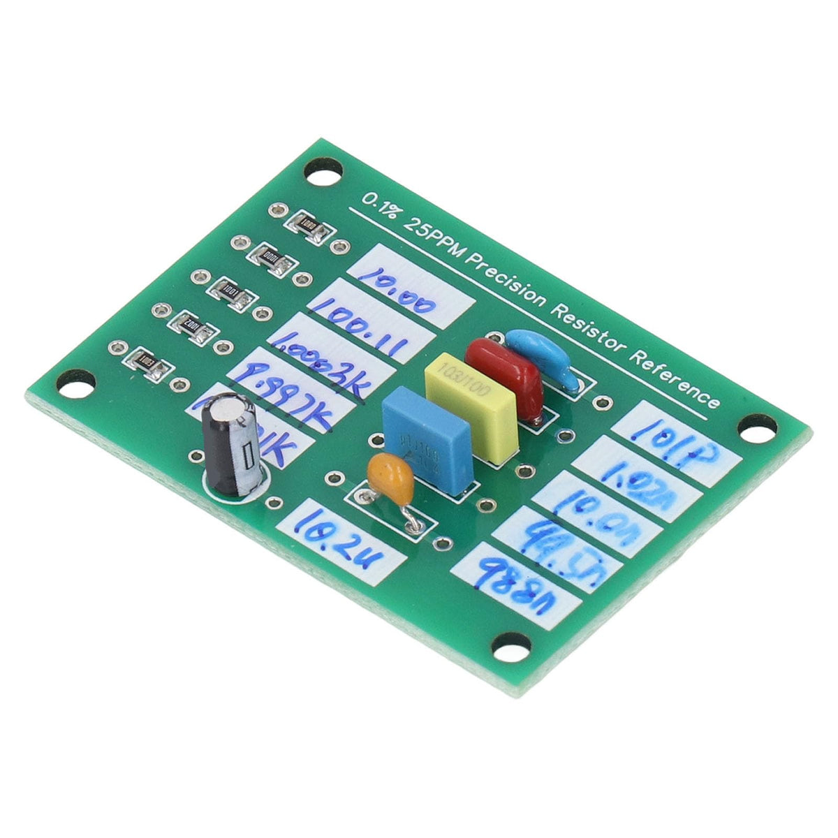 Calibration Reference Plate for Capacitance Testing and Multimeter Accessory with Precision Measurement Tool