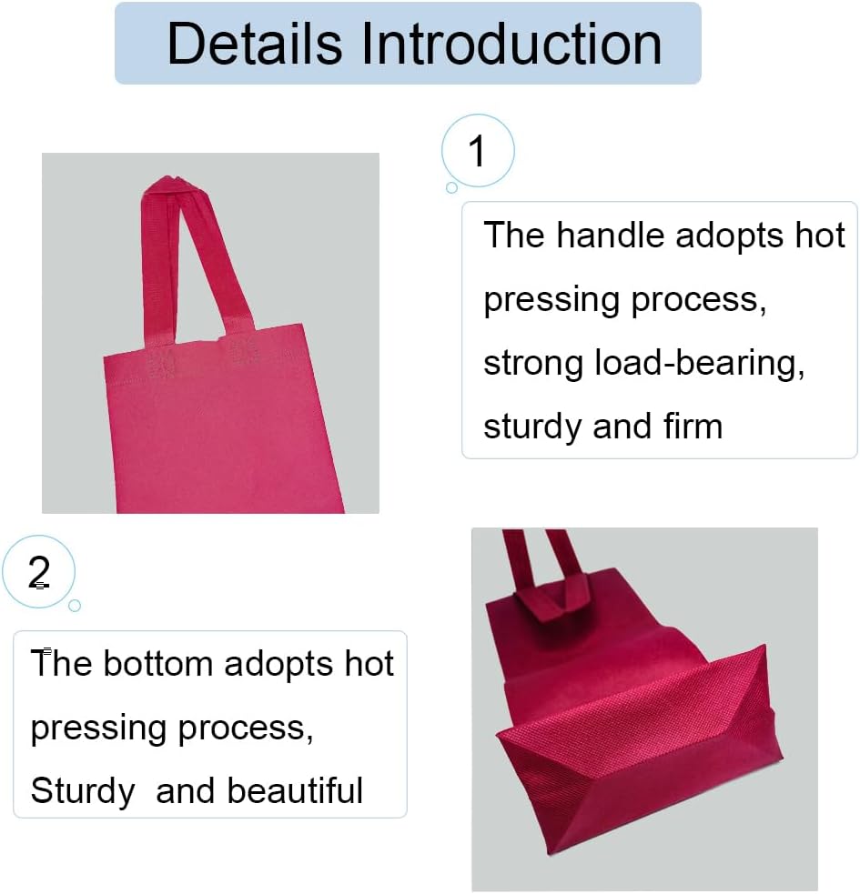 12 Pack Reusable Wine Gift Bags 14x4.8x3.2 Inch