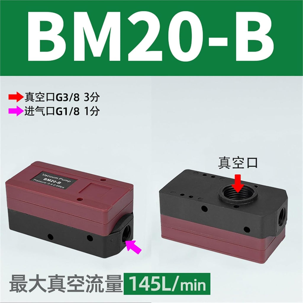 Multi‑Stage Vacuum Generator, Compatible For PIAB PM Series Pneumatic