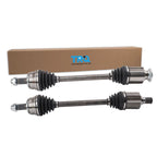 TRQ Front Driver and Passenger Side CV Axle Assembly Set 2 Piece