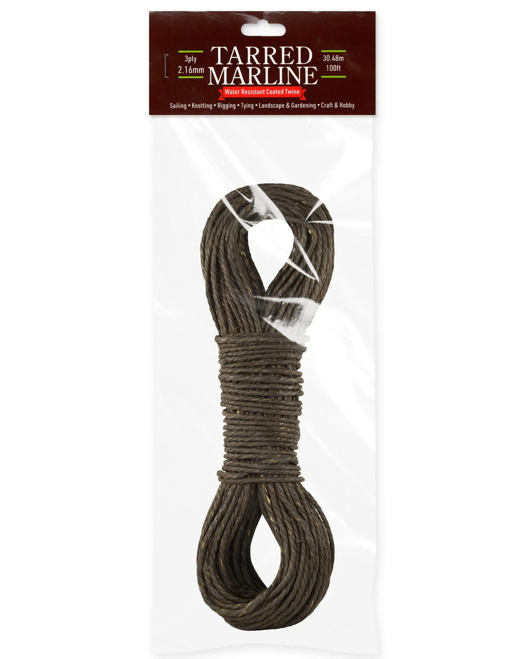 Tarred Marline Linen Twine – 2.16mm