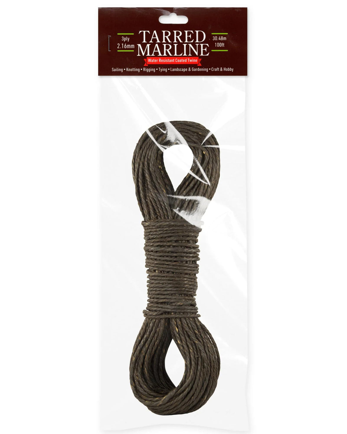Tarred Marline Linen Twine – 2.16mm