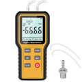 Rckskaya Digital Manometer HVAC,Differential Dual-Port Air Pressure Meter