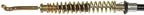 Dorman C660027 Rear Driver Side Parking Brake Cable