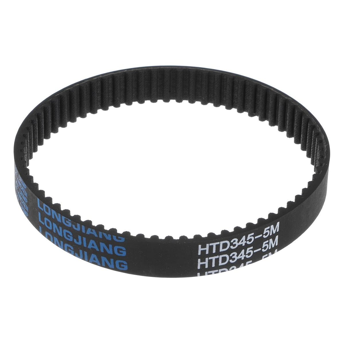 uxcell HTD5M-345 Rubber Timing Belt 69 Teeth Closed Loop Pulley Timing Belt 15mm Width, 345mm Pitch Length Synchronous Belt