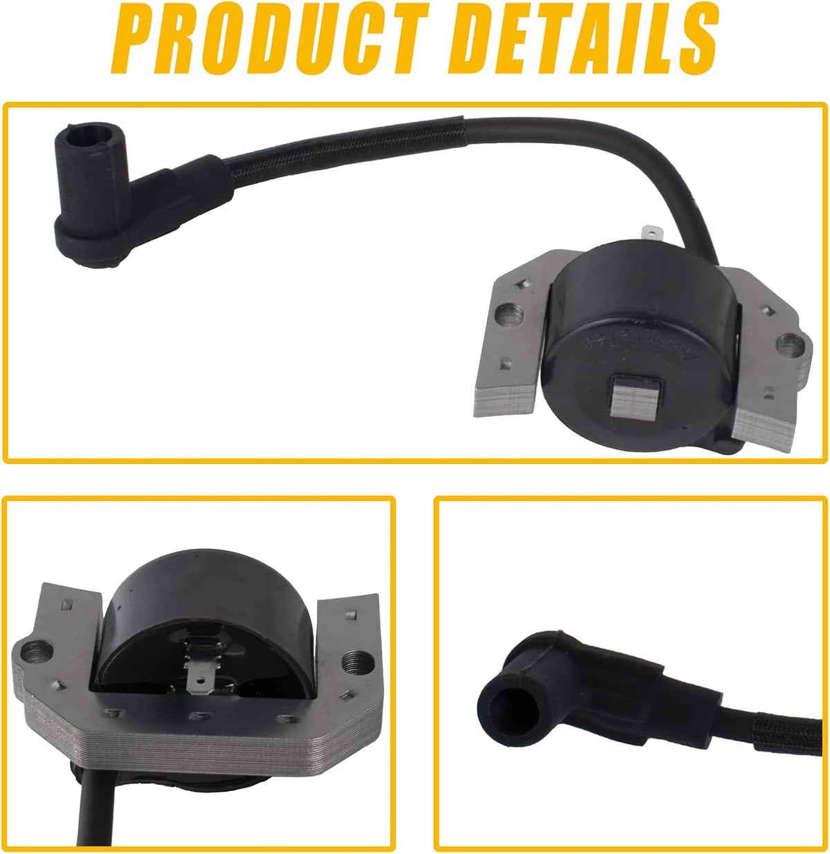 2Pcs Ignition Coil 21171-7034 Compatible with Kawasaki FH381V FH430V FH480V FH500V FH531 FH541V FH580V FH601V FH641V FH680V FH721V FH601D FH641D FH680D FH721D