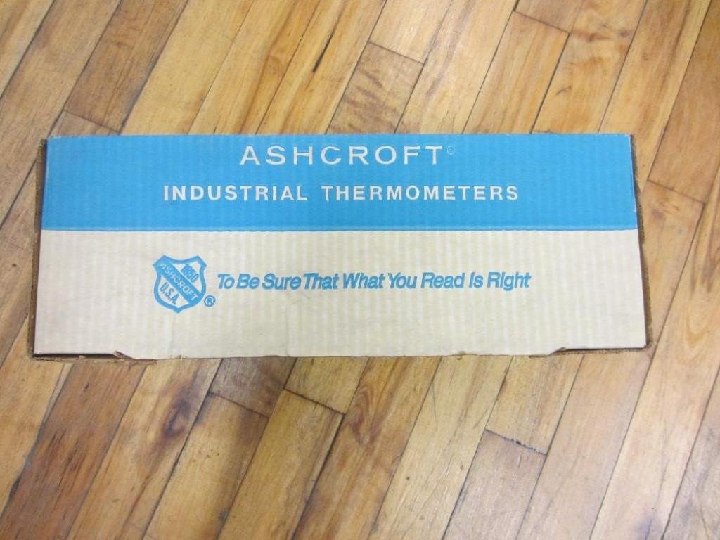 Ashcroft 50 EI42 E 060 Thermometer 50EI42E060 0-250F Cracked Glass