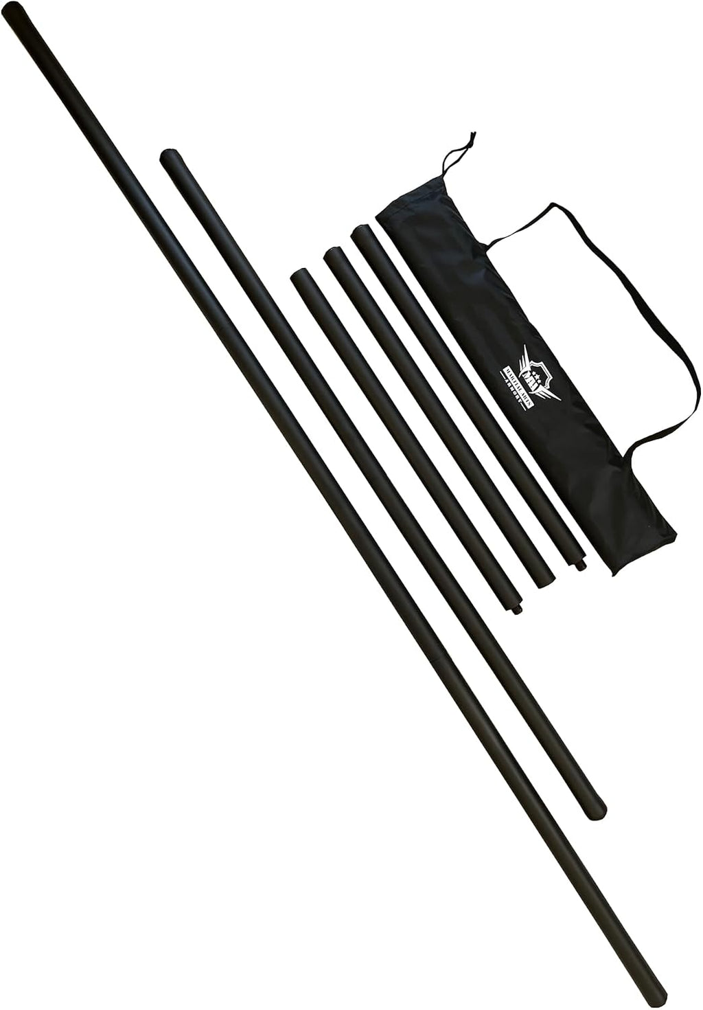 Collapsible Bo Staff, 4ft and 6ft Foam Padded Training Staff for Safe Practice with Carry Bag and Shoulder Strap