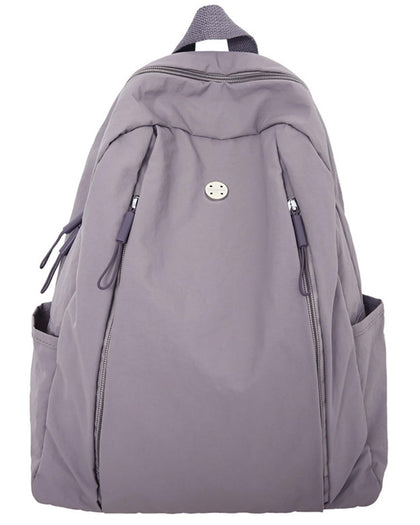 Nylon Backpack for Women Men, Waterproof Travel Backpack Purse Casual Daypack, Gym School Backpack for Daily Cycling