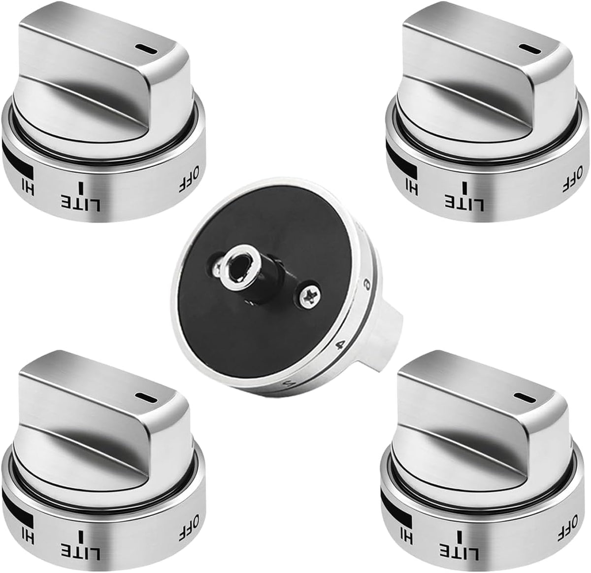 AEZ73453509 Stove Knobs Replacements Compatible with lg Gas Range Stove