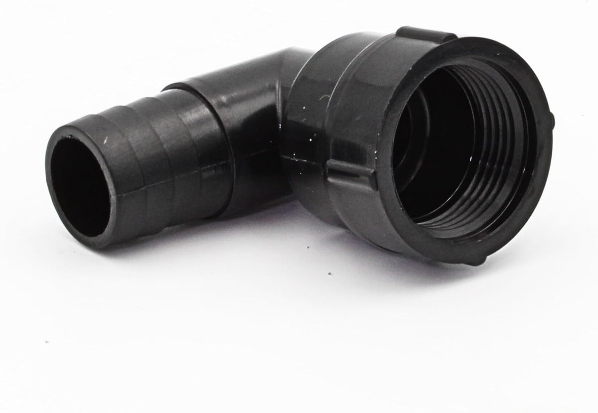 SEAFLO Universal Livewell/Bilge Pump Angled 3/4" Fitting Marine Plastic (1-Pack)