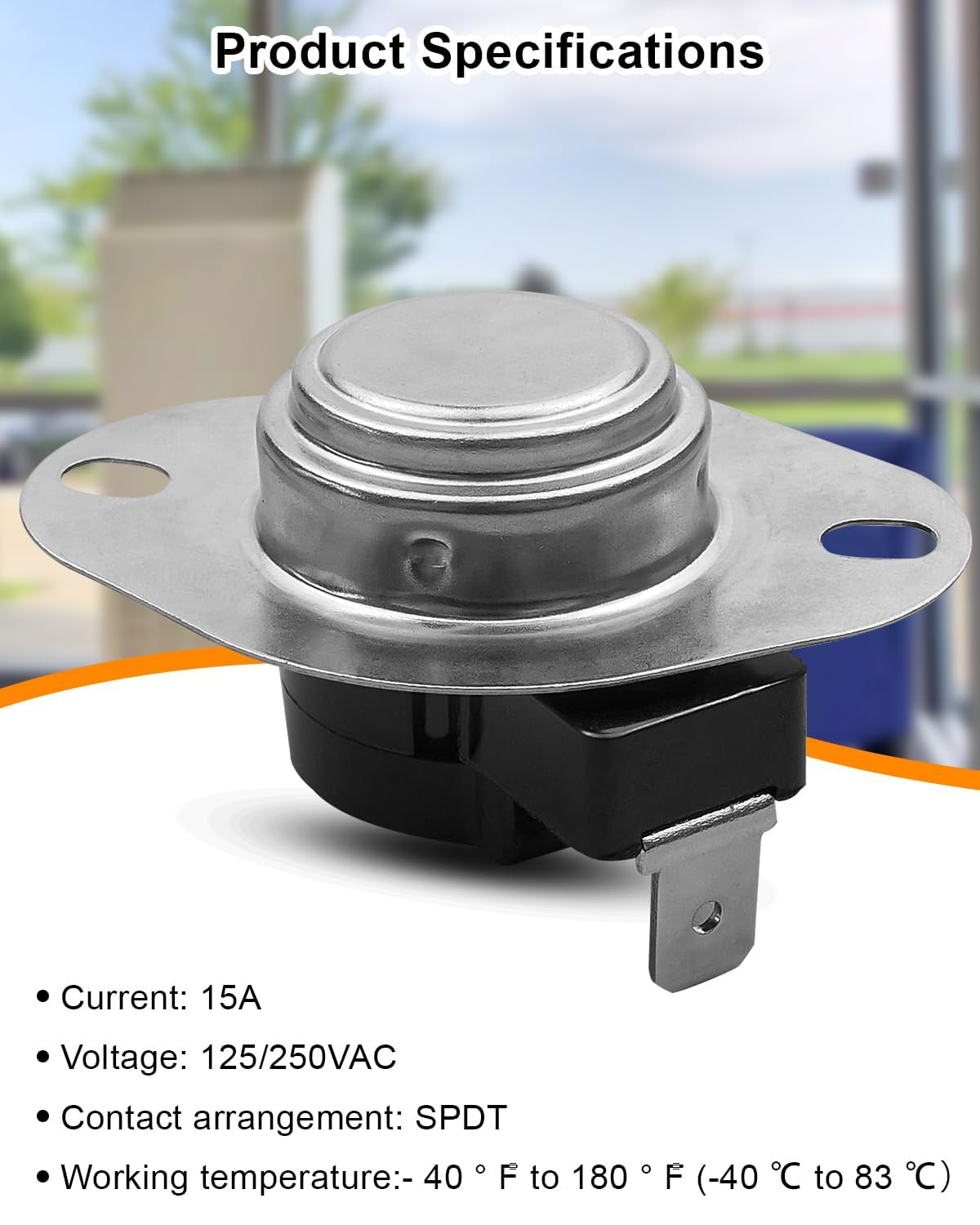313408 L210-20F Furnace Limit Switch Fit for ICP Heil Tempstar 210°F
