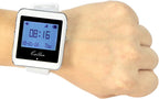 Wireless Pager Calling System Restaurant Guest Paging System Wrist Watch Receiver and Call Button Transmitter 433Mhz