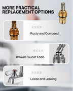 Phivan Hot Side Brass Ceramic Spindle Assembly for Commercial Faucet