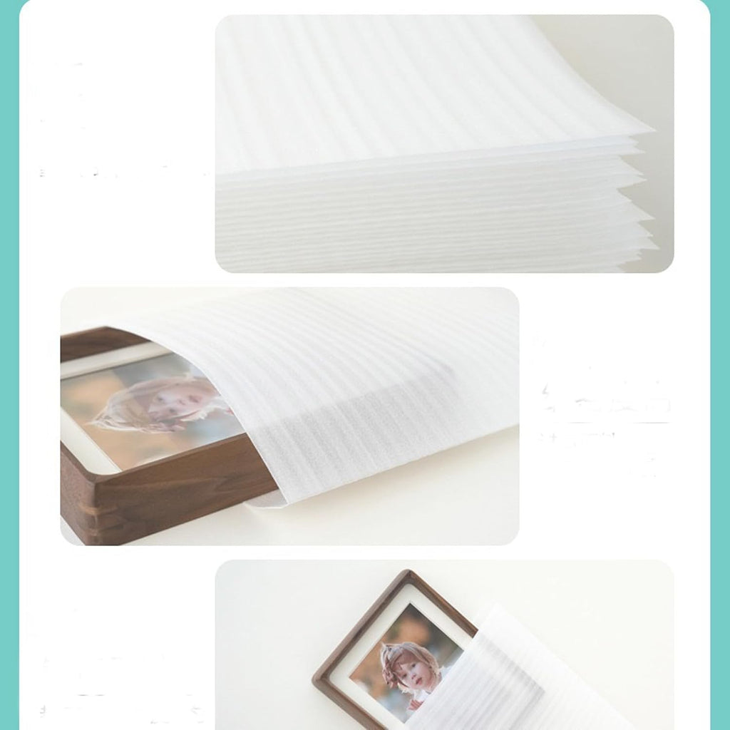 100 Foam Pouches 4x6, Moving & Packing Supplies for Dishes
