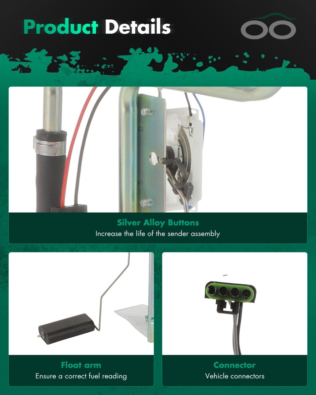 SCITOO Fuel Pump Assembly compatible with for Chevrolet