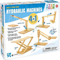 STEM Kit- Hydraulics 4-in-1– Build 4 Hydraulic Machines | Engineering Model Kit for Kids 8+ | Educational Science Toy