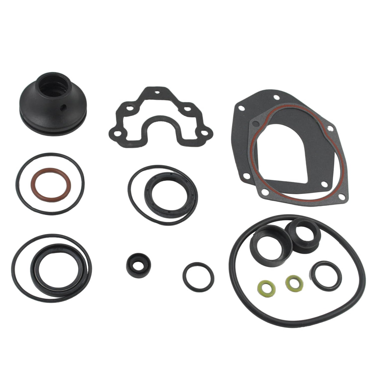 Gearcase Seal Kit 26-830749A01 95-221-11K Compatible with Mercury Mariner Engine 135HP 150HP 175HP 200HP 225HP 250HP 300HP