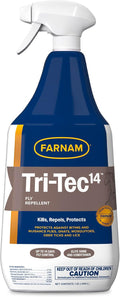 Tri-Tec 14 Fly Spray for Horses, Protects for Up to 14 Days, 32 oz