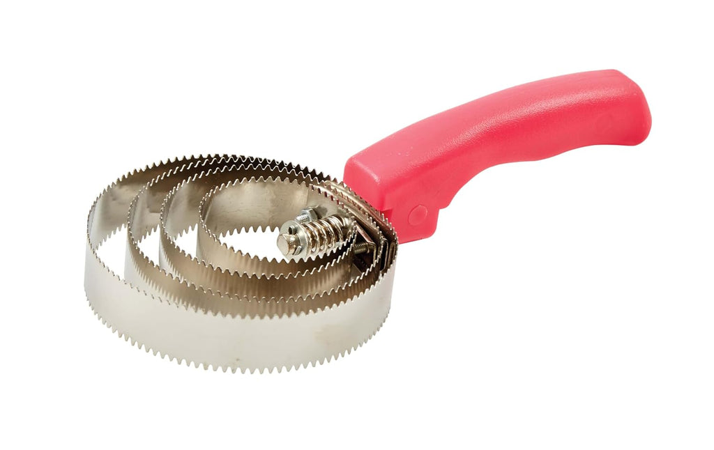 Brights Reversible Metal Curry Comb, Hot Pink