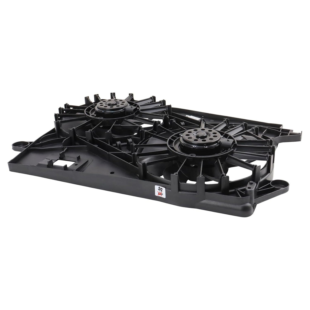 TRQ Dual Radiator & Condenser Fan Assembly