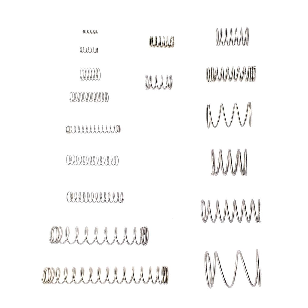 Compression Springs NEWST Spring Assortment Kit | Stainless Steel Springs | 17 Different Sizes 148 Piece Spring