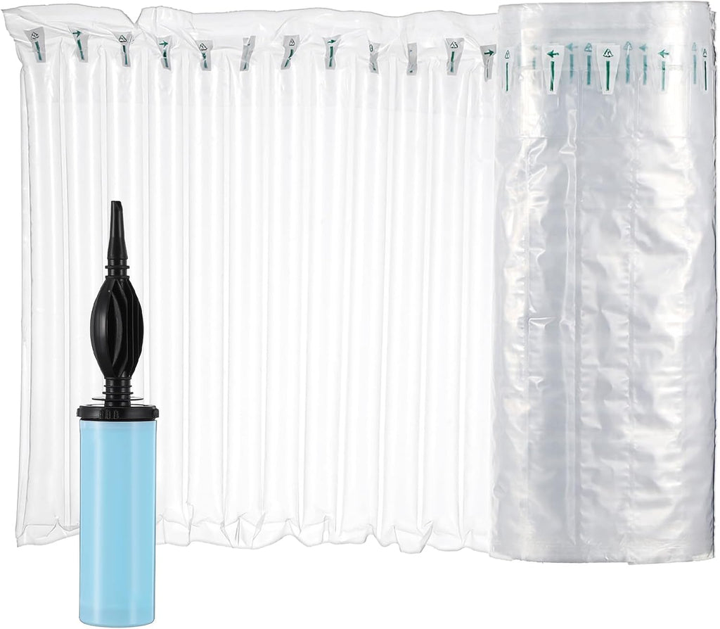 Large Bubble Cushioning Wrap 12"x164', Inflatable Air Pillows 55um