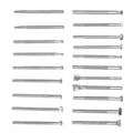 20 Pcs Leather Stamping Tools Special Shape Different Patterns for Carving Craft Leather Working Professional