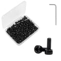 200Pcs M3 x 8mm Hex Socket Head Cap Screws, 12.9 Grade Alloy Steel