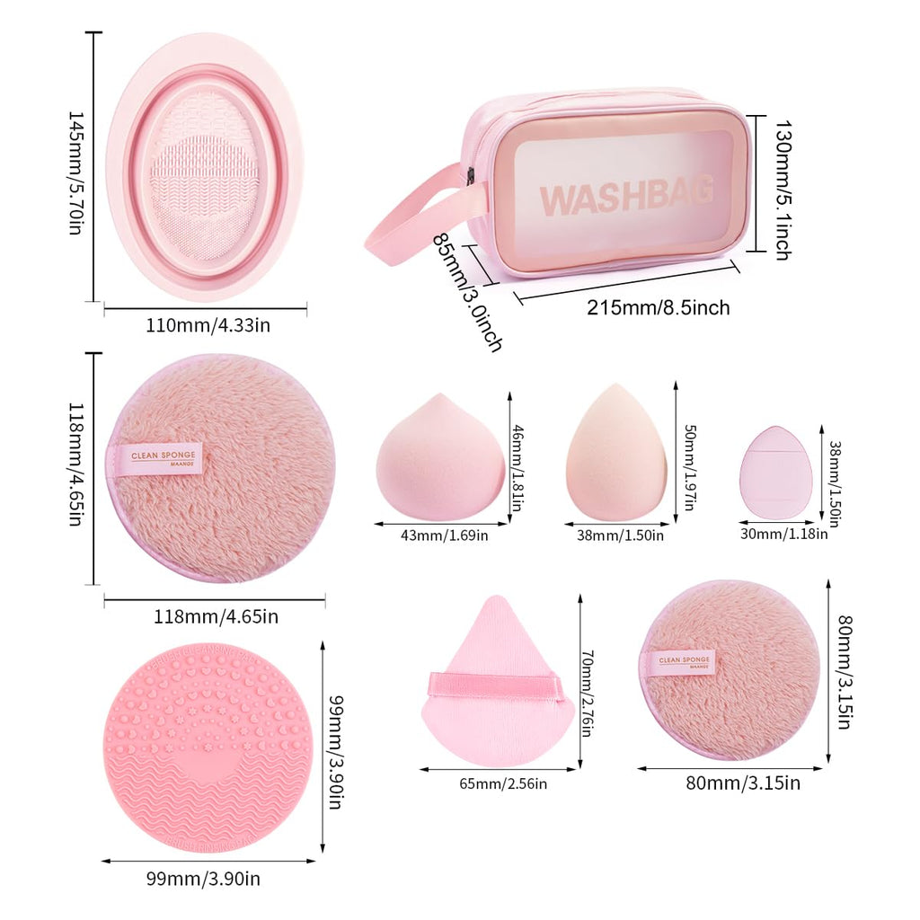 Makeup Brush Set 49 Pcs Makeup Tool Set Premium Synthetic Foundation Powder Concealers Eye shadows Blush Makeup
