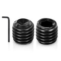 25Pcs Cup Point Socket Set Screws-5/16-18x5/16 Carbon Steel